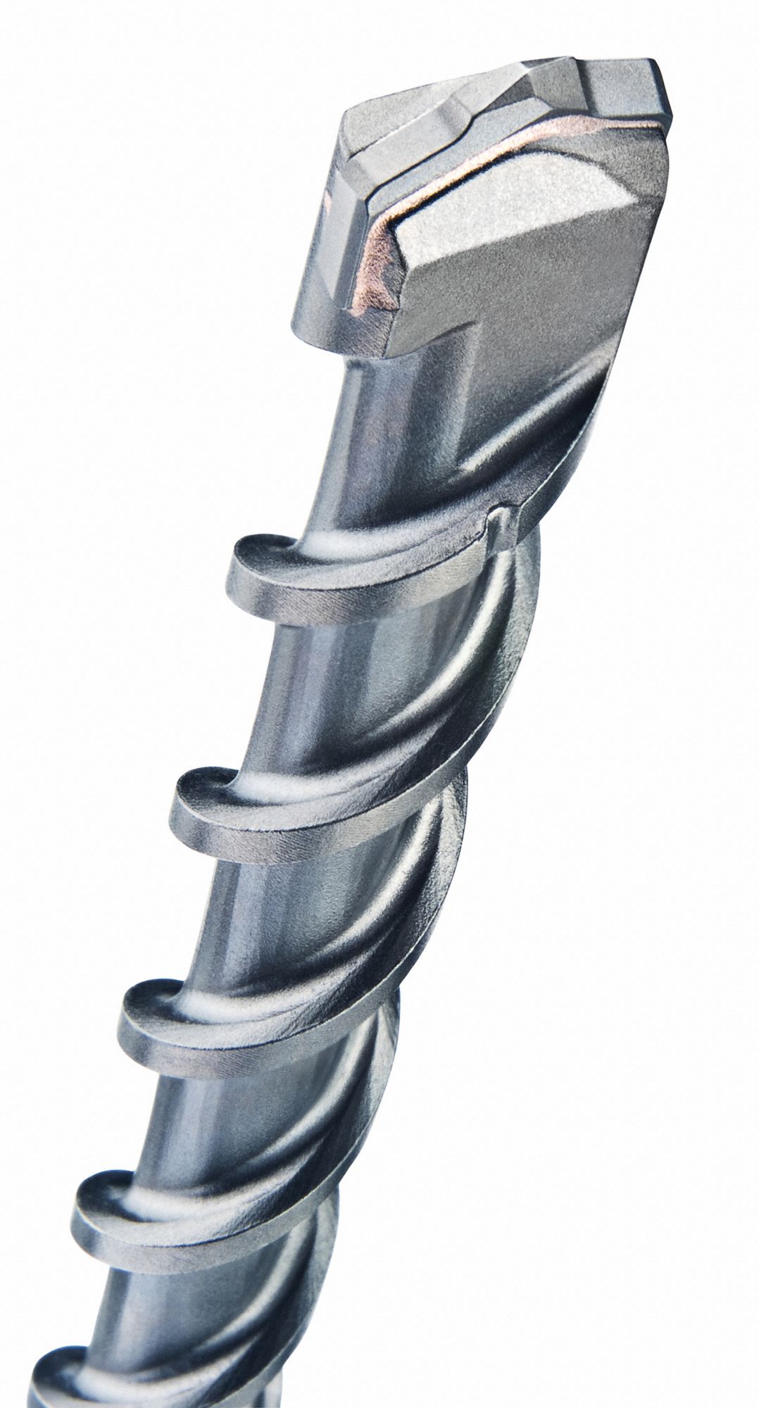 BOSCH Rotary Hammer Drill, Spline, 1/2 in, Carbide, 21 in Overall