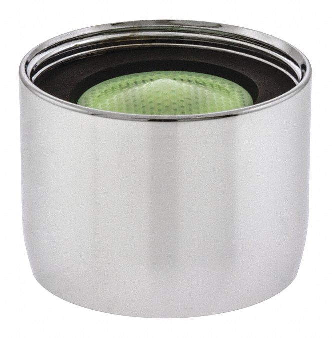 Outlet: 0.5 gpm Flow Rate, Spray Flow Outlet, Brass, Chrome Finish, Female