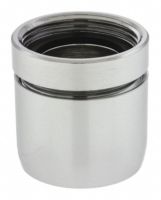 Outlet: 1.5 gpm Flow Rate, Aerated Flow Outlet, Brass, Chrome Finish, Female