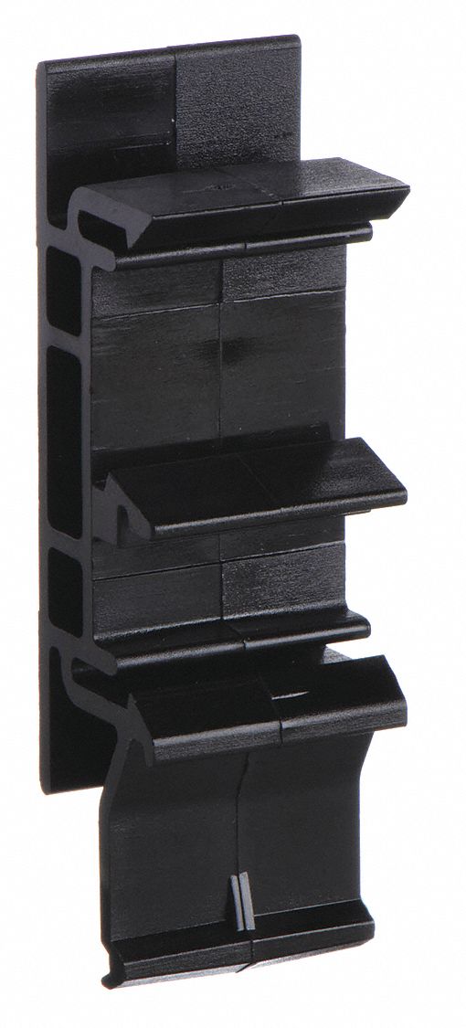 DINRailAdptr, 2-5/8inLx3/4inWx1inD