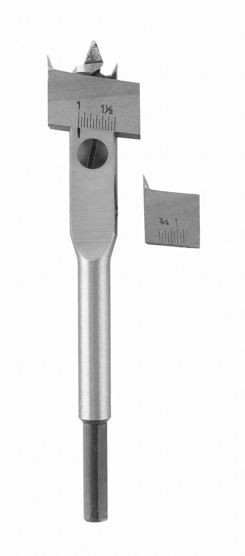 Adjustable on sale spade bit