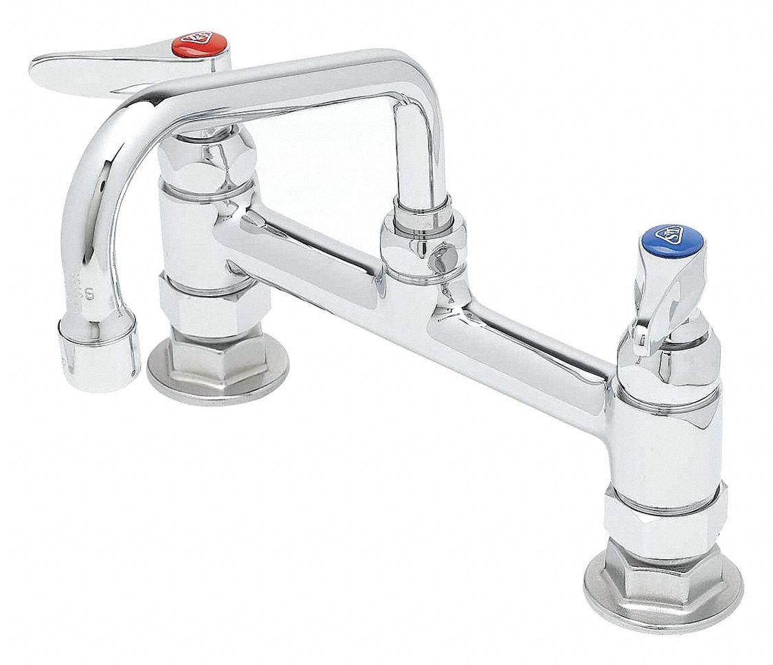 T S Brass Low Arc Laundry Sink Faucet Lever Faucet Handle Type