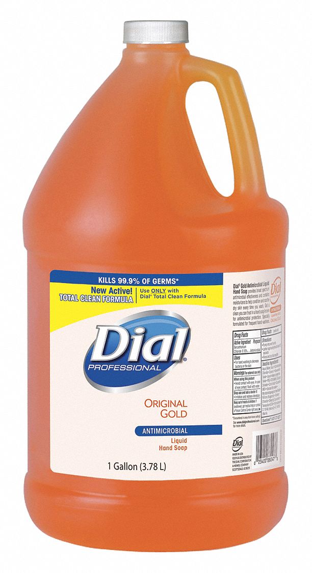 DIAL Liquid 1 gal Hand Soap 4XKR5 88047 Grainger