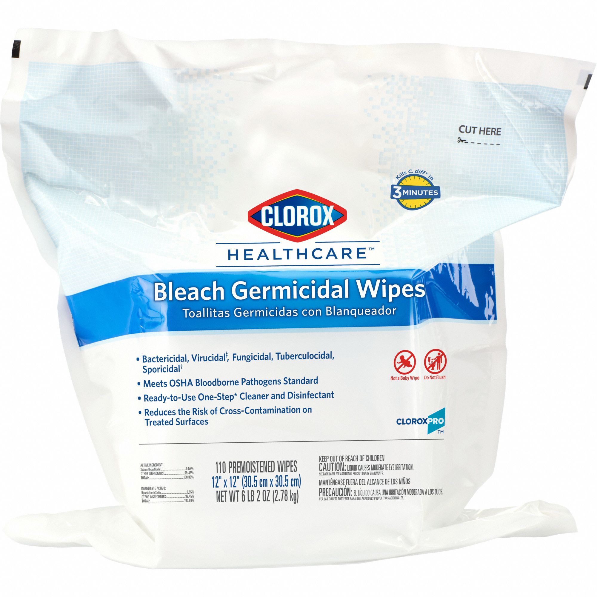Disinfecting Wipes: Bag,