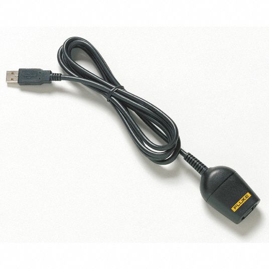 FLUKE USB Interface Cable 4XKU8IR189USB Grainger