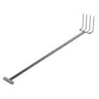 STAINLESS DRAG FORK,4 TINES,9 IN