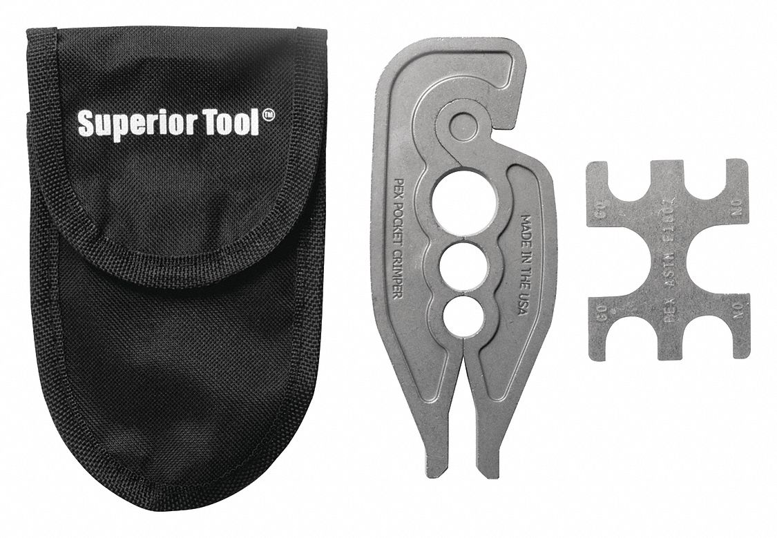 Pex Crimp Tool Manual 3/8 1/2 and 3/4In