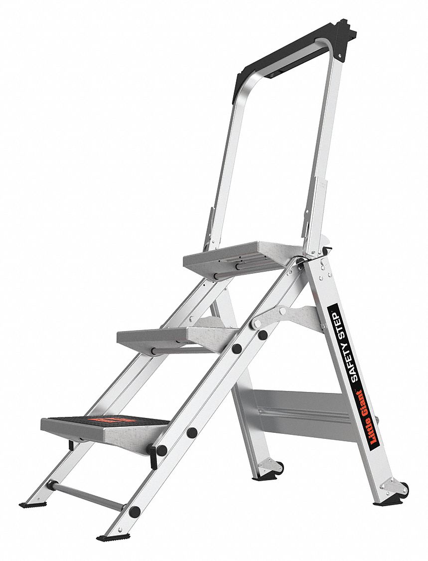 APPROVED VENDOR Escalera Plegable Acero 36 Capacidad de 300 lb