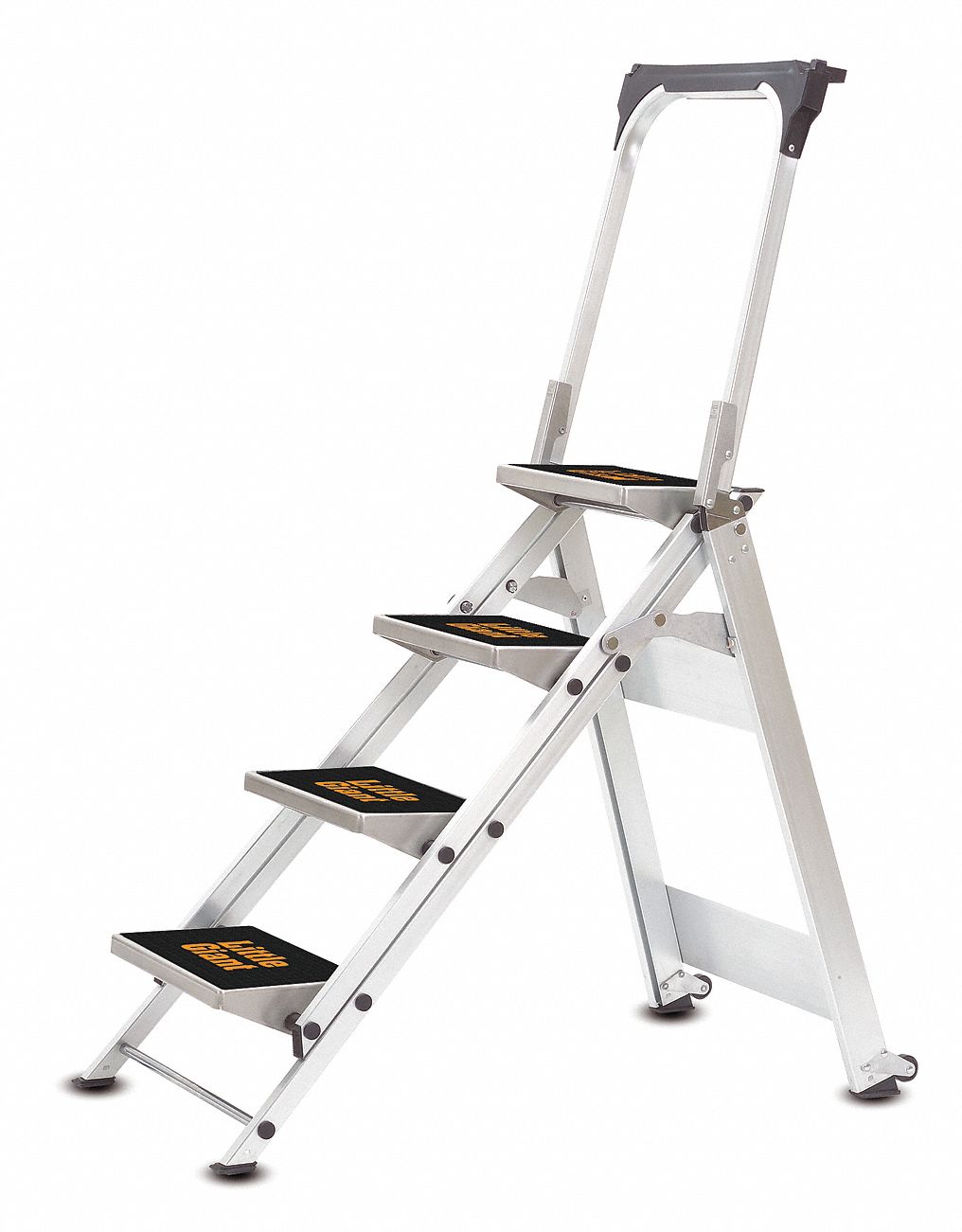 Escalera Taburete en Aluminio. Escaleras Pequeñas Plegables - Esmelux