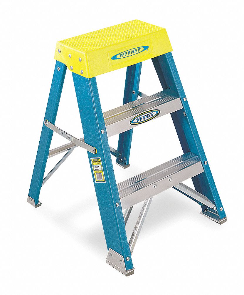 Escabeau 2 marches Stepladder Tabouret de marche Escabeau de