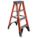 STEPLADDER,FIBERGLASS,4 FT. H,375 LB CAP