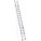 EXTENSION LADDER, 28 FT LADDER SIZE, ALUMINUM, 300 LB LOAD CAPACITY, 56 LB W, 2 SECTIONS