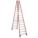 TWIN STEPLADDER, 16 FT LADDER SIZE, FIBREGLASS, 300 LB LOAD CAPACITY, 104 LB W