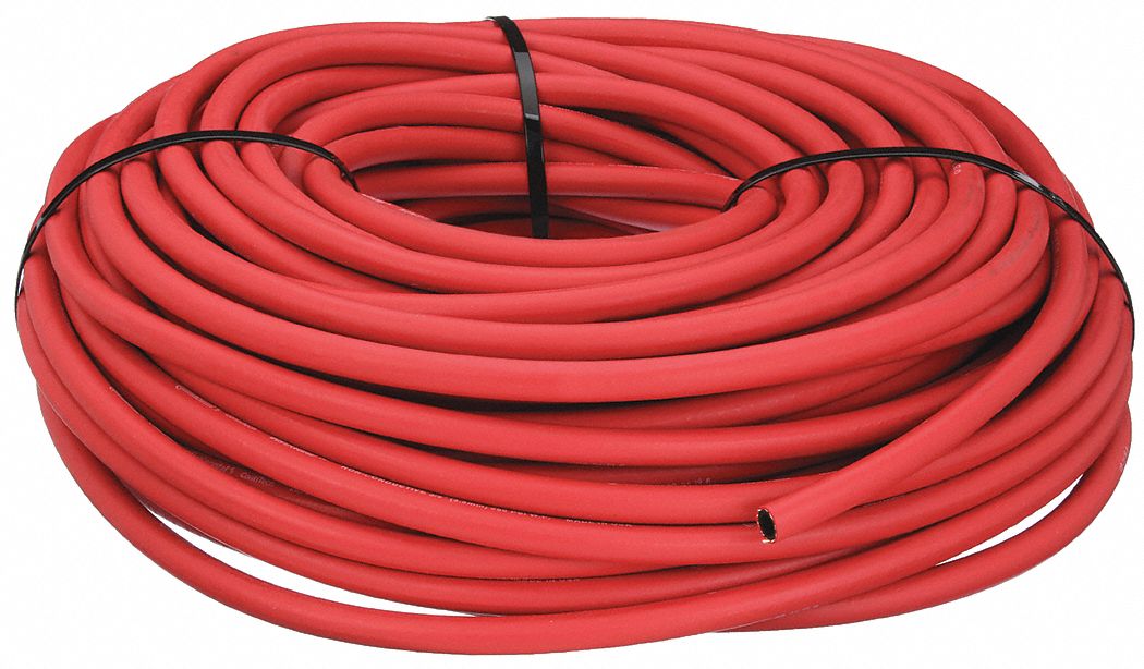 PUSH-ON HOSE,150 FT L,RED,NITRILE