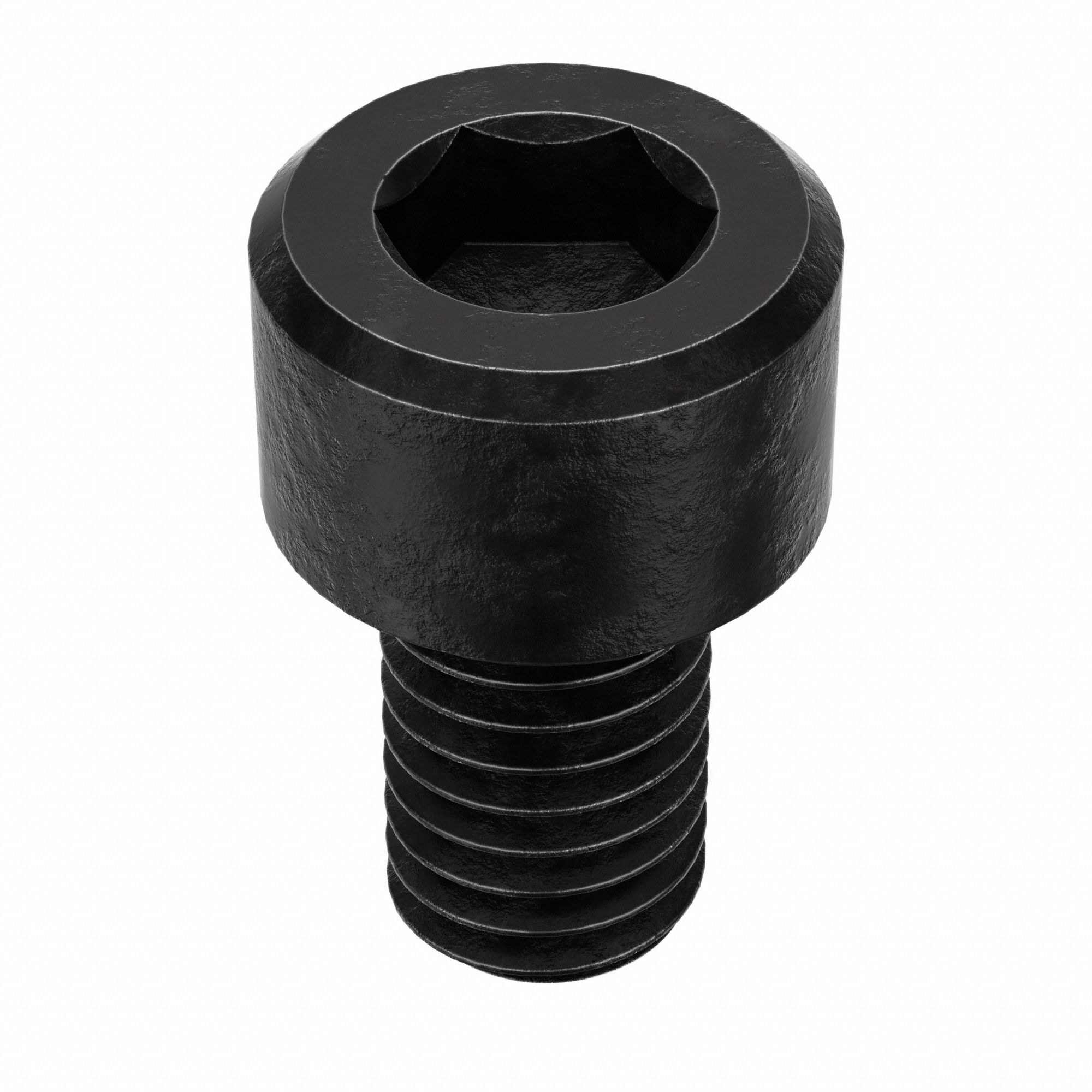Socket Head Cap Screw: M6x1.00 Thread Size, 10 mm Lg, Std, Black Oxide, Alloy Steel, 100 PK