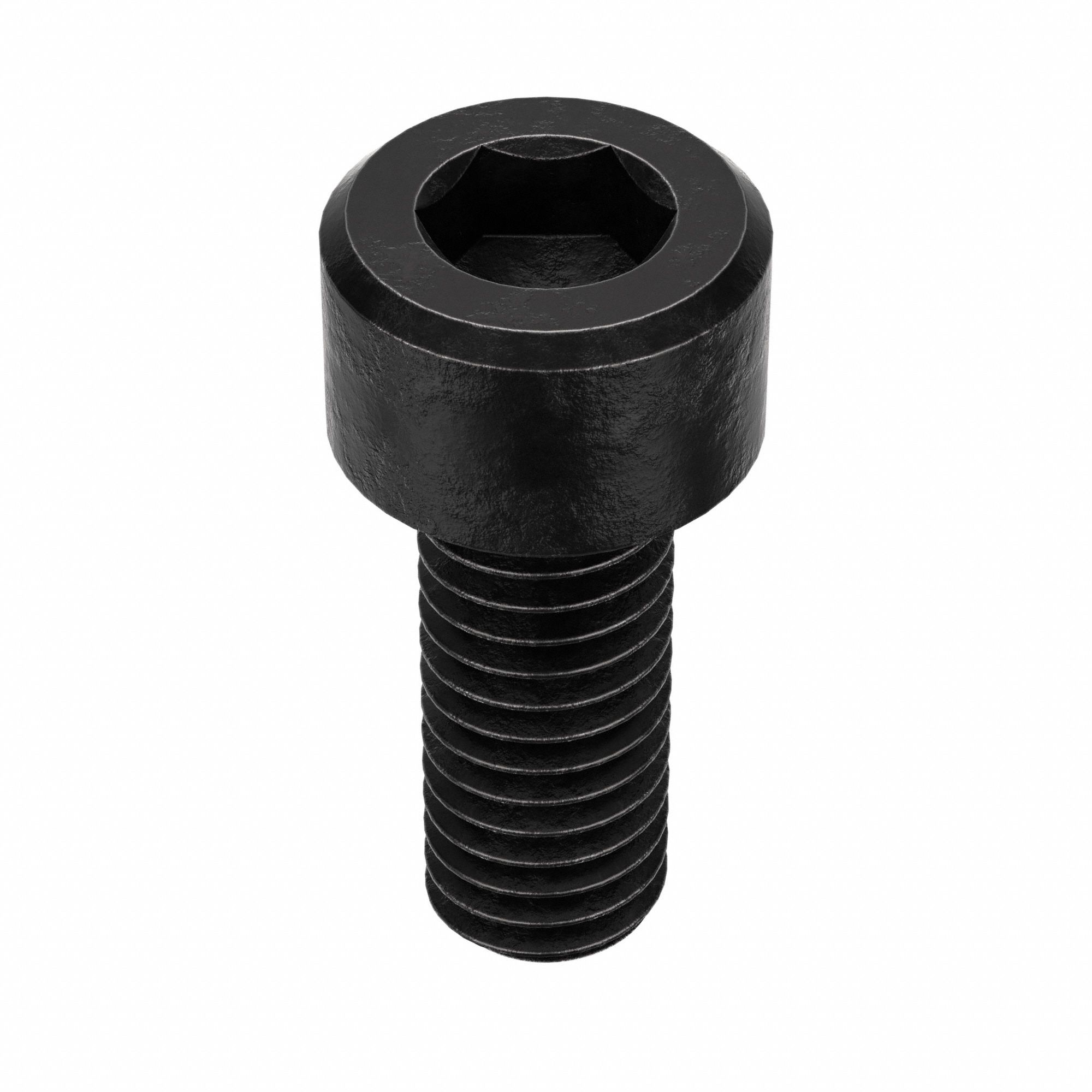 Socket Head Cap Screw: M6x1.00 Thread Size, 15 mm Lg, Std, Black Oxide, Alloy Steel, 100 PK