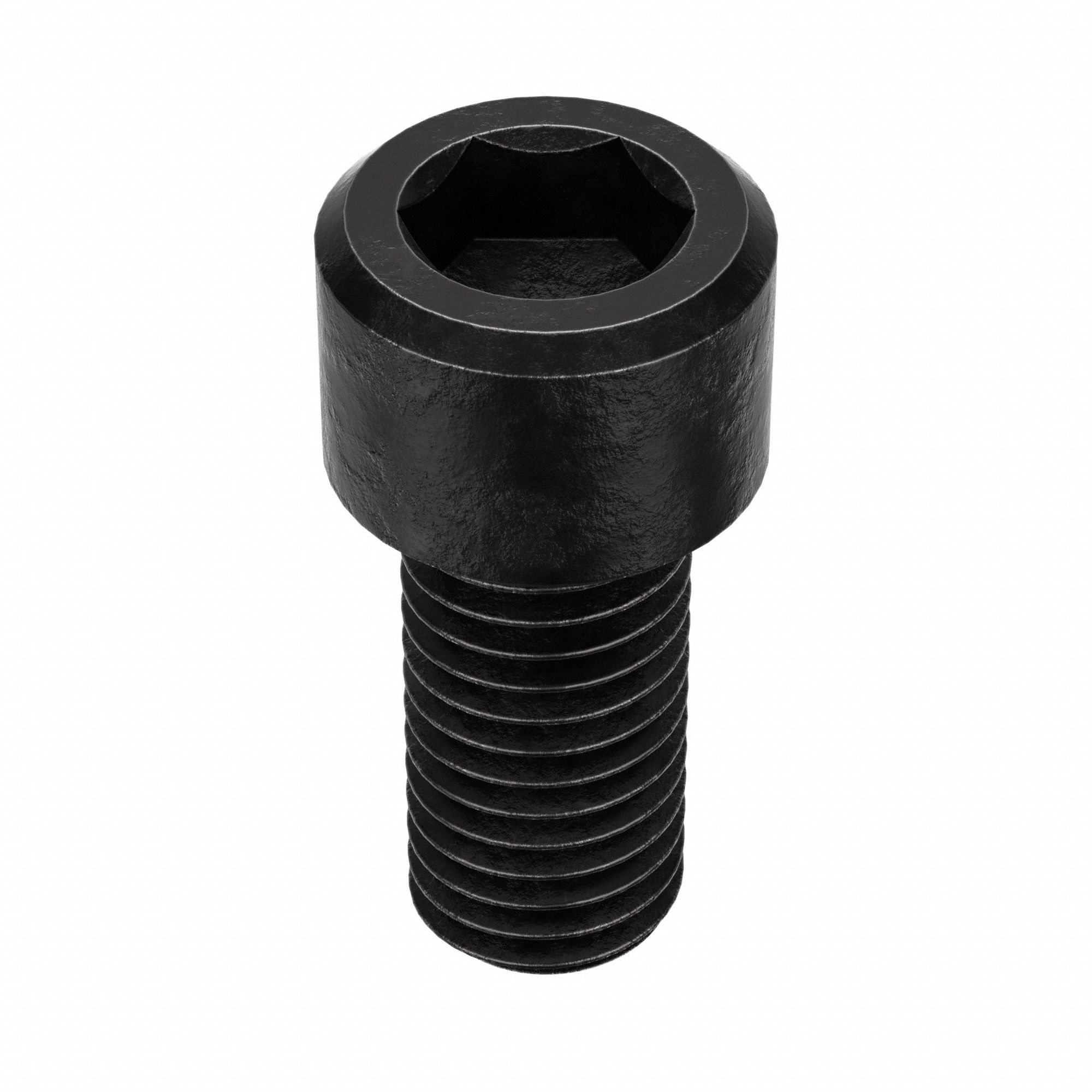 Socket Head Cap Screw: M12x1.75 Thread Size, 25 mm Lg, Std, Black Oxide, Alloy Steel, 100 PK