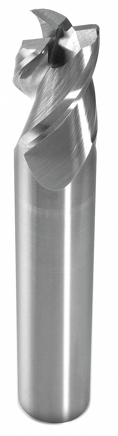 Cor Rad End Mill, 3/8", Carb, 0.0150" rad