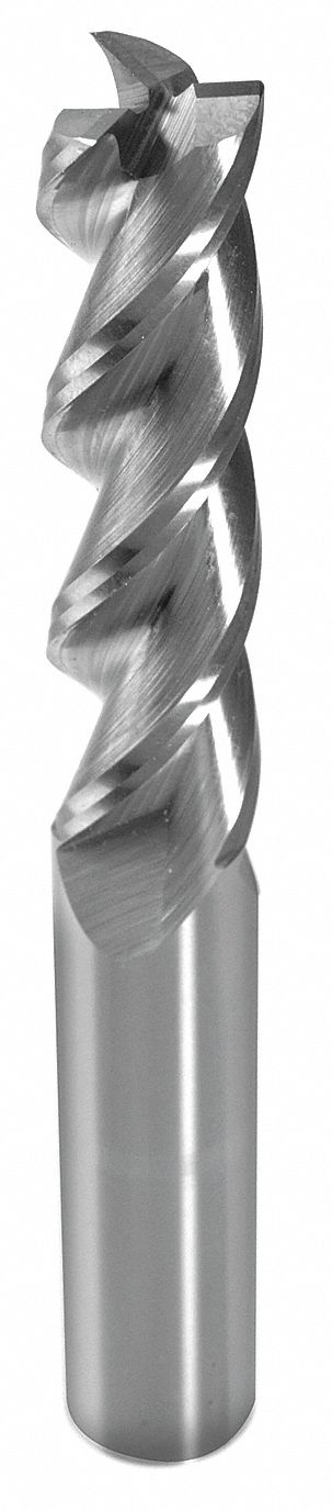 Square End Mill,  0.25 in,  Carbide