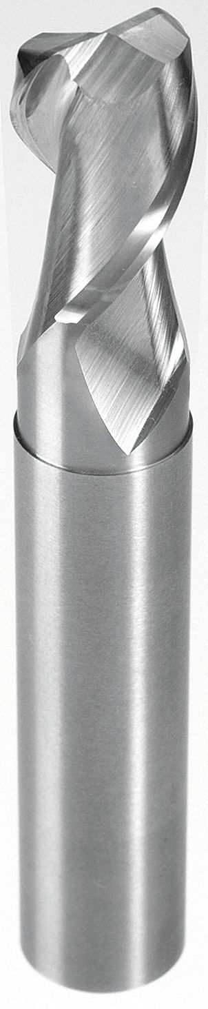 Sq. End Mill, Single End, Carb, 1/4"