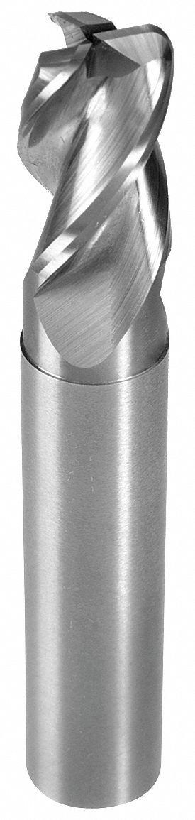 Sq. End Mill, Single End, Carb, 1"