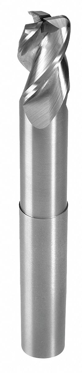 Sq. End Mill, Single End, Carb, 1"