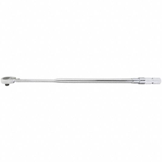 PROTO, Foot-Pound, 3/4 in Drive Size, Micrometer Torque Wrench - 4YA72 ...