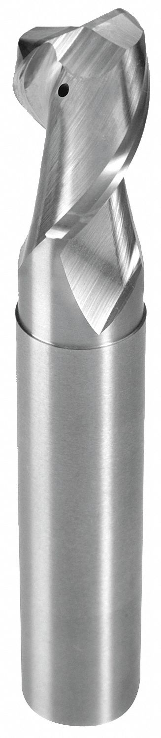 Sq. End Mill, Single End, Carb, 1/4"
