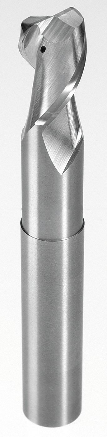 Sq. End Mill, Single End, Carb, 1/4"