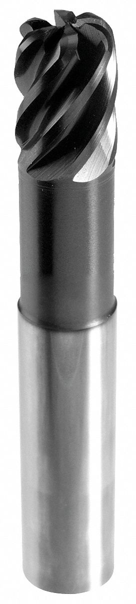 Cor Rad End Mill, 1/2", Carb, 0.1200" rad