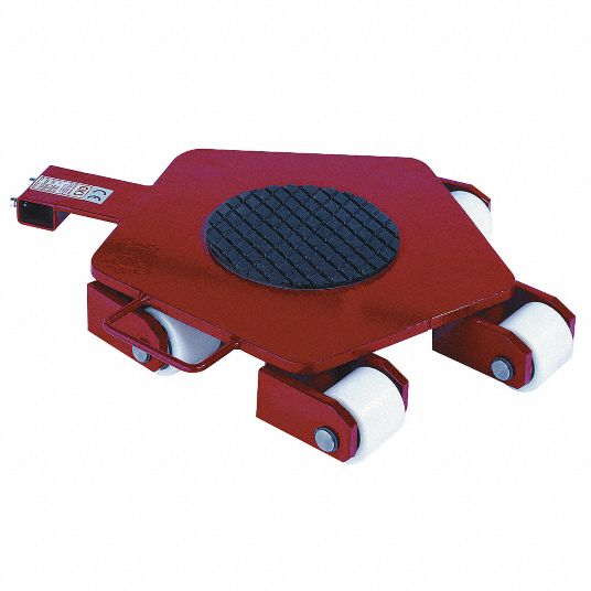 Rotating Machine Dolly, 11,000 lb Load Capacity - Grainger