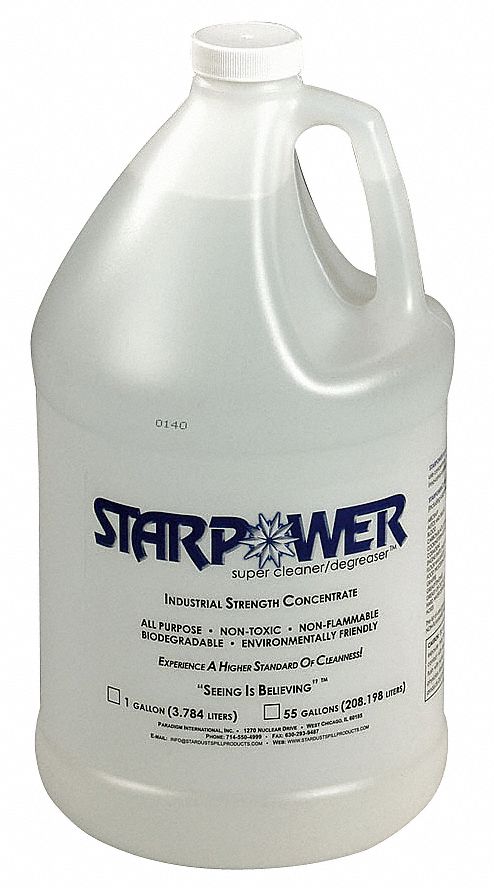Cleaner/Degreaser: Non-Solvent, Jug,