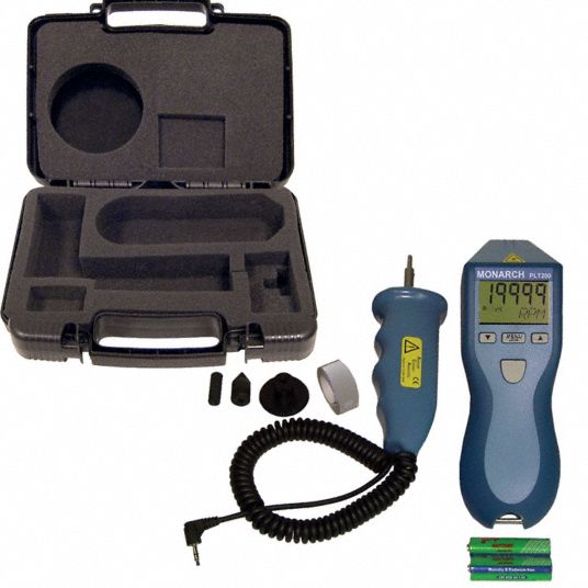 Pocket Laser Tachometer 200 (PLT200) – Monarch Instrument