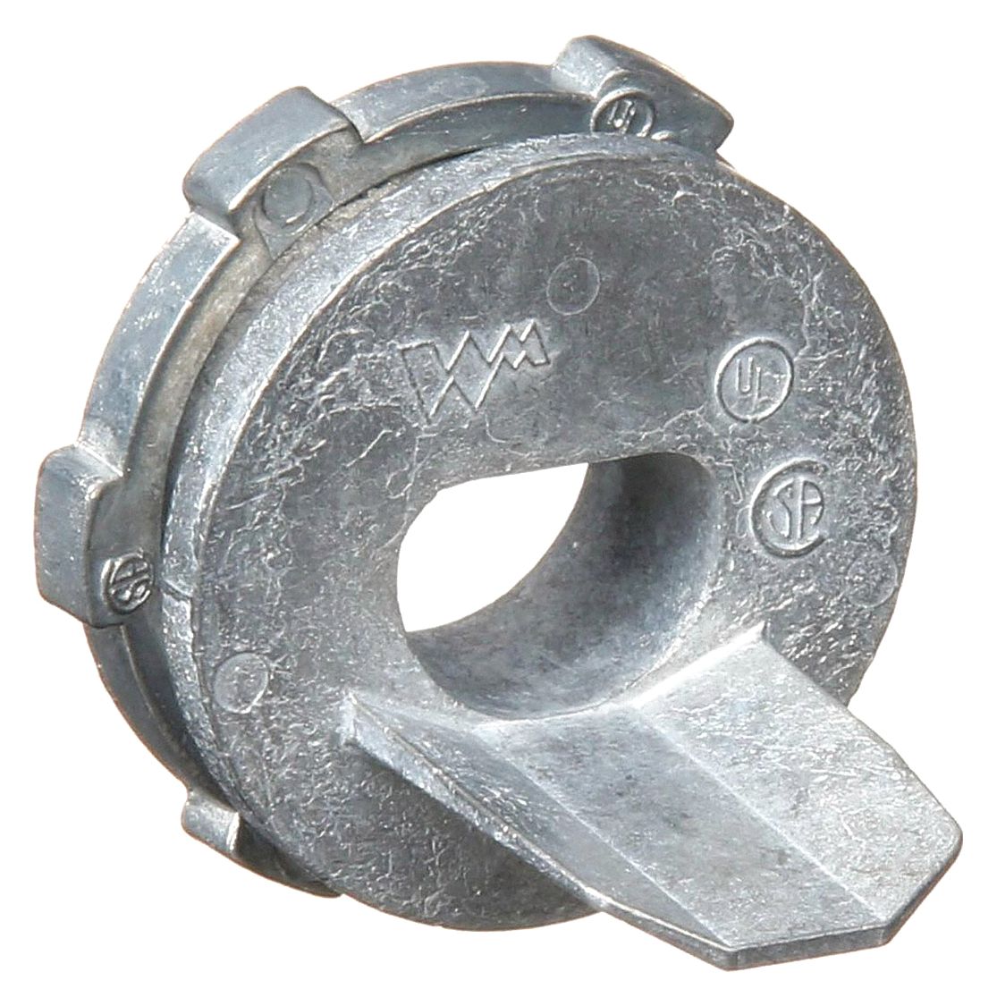 Box Connector, Ivory, Steel, 3/4" L, PK2