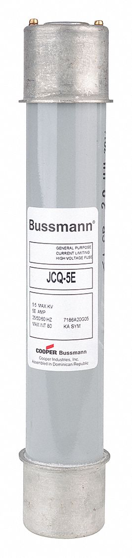 5 A Amps 5500v Ac Medium Voltage Fuse 4yez7jcq 5e Grainger