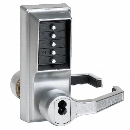 Simplex 9621C20-26D-41 Cross-Throw Push Button Cabinet Lock