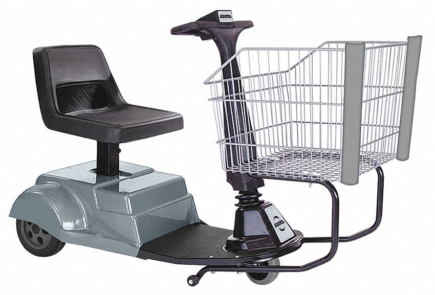 4YFE2 - Smart Shopper Handicap Cart Silver