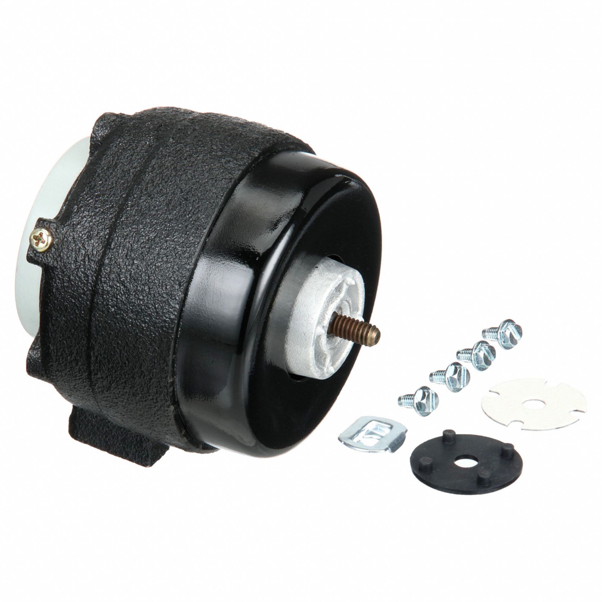 Unit Bearing Motor: Cast Iron Frame, Rear/Single Foot Mounting, 1, 550 RPM RPM, 115V AC, CCWLE