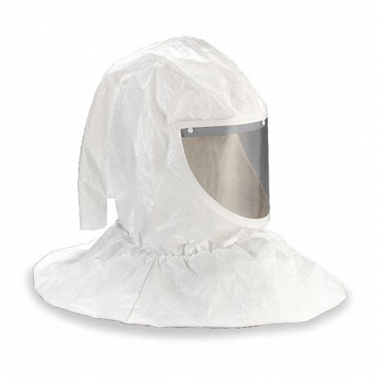 3M Hood Assembly with Collar and Hard Hat, Hood, Headgear Size ...