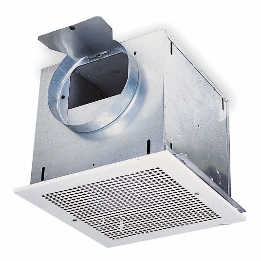 BROAN Exhaust Fan, 12 1/4 in Housing Length (In.), 12 1/4 in Housing Width (In.), 2.6 A Amps, 60 