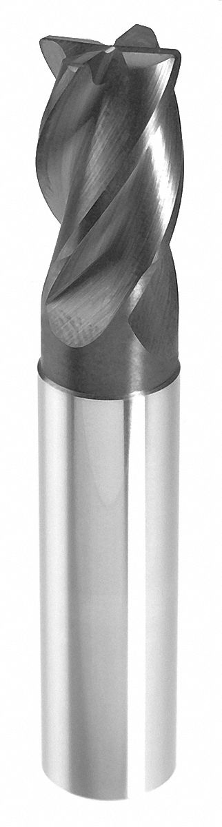 Cor Rad End Mill, 1", Carb, 1/4" rad