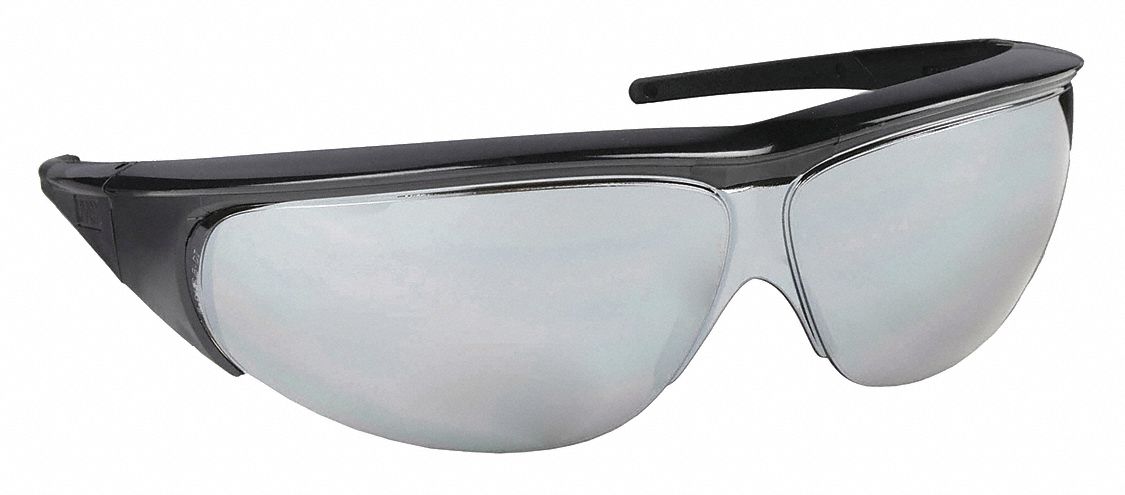 Safety Glasses, Silver Mirror