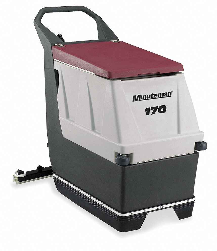 Minuteman Walk Behind Floor Scrubber 4yh98 Mc17115qp Grainger