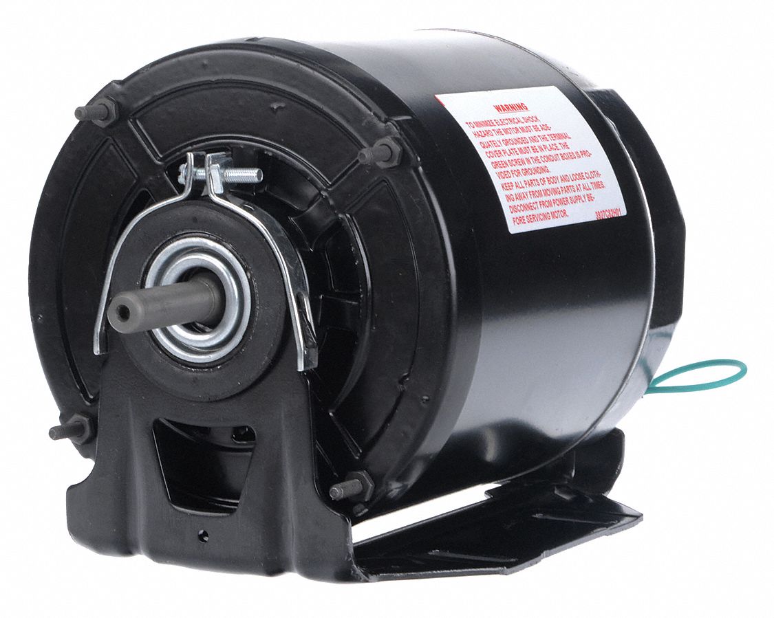 CENTURY, 1 Speed, Totally Enclosed Air-Over, Direct Drive Blower Motor ...