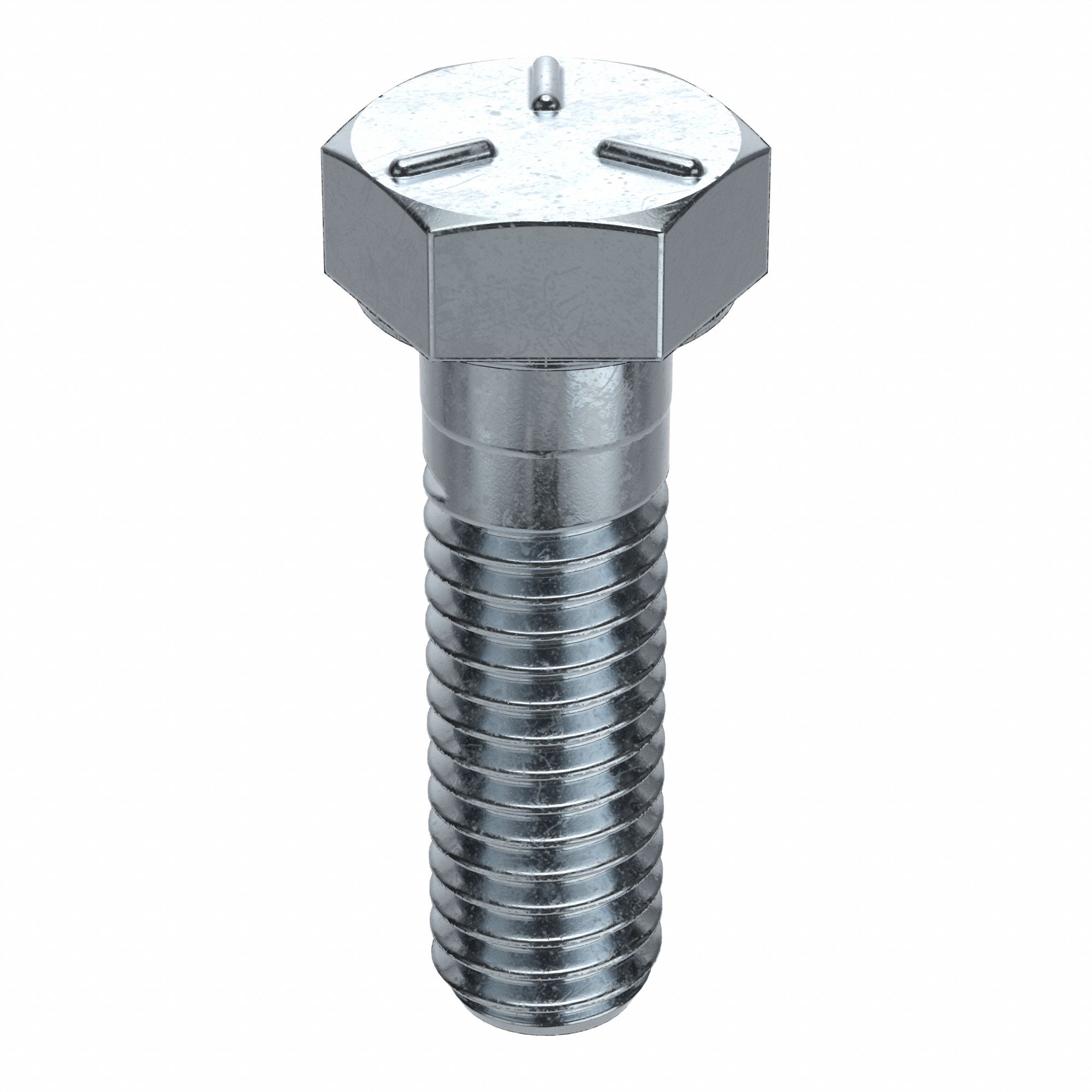 VIS TÊTE HEXAGONALE,ACIER,GRADE 5,GALVANISÉ,⅜