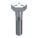 HEX HEAD CAP SCREW, STEEL, GRADE 5, ZINC PLATED, ¼