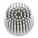 BRISTLE DISC, 1 IN BRUSH DIAMETER, TR, CERAMIC, P120 GRIT, 20 PK