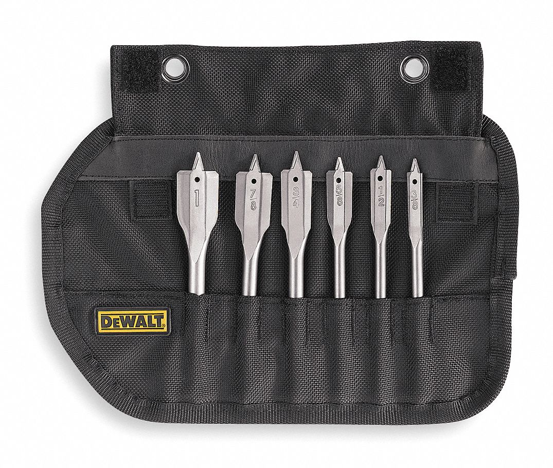 6 Piece Spade Bit Set Grainger