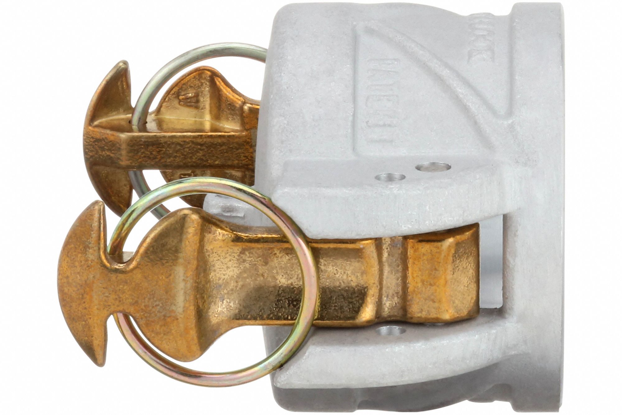 CONTINENTAL Dust Cap, Body Material Aluminum, Type DC, Coupling Size 4 in 4YKW8DC400AL Grainger