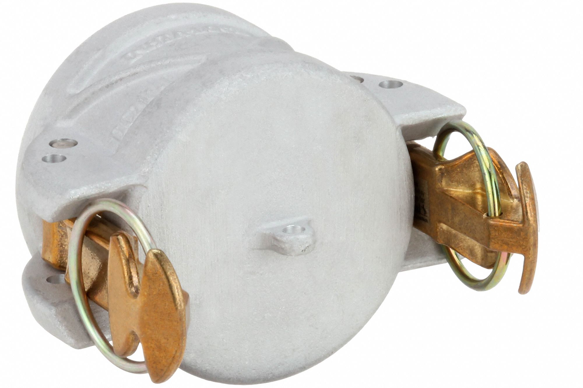 CONTINENTAL Dust Cap, Body Material Aluminum, Type DC, Coupling Size 4 in 4YKW8DC400AL Grainger